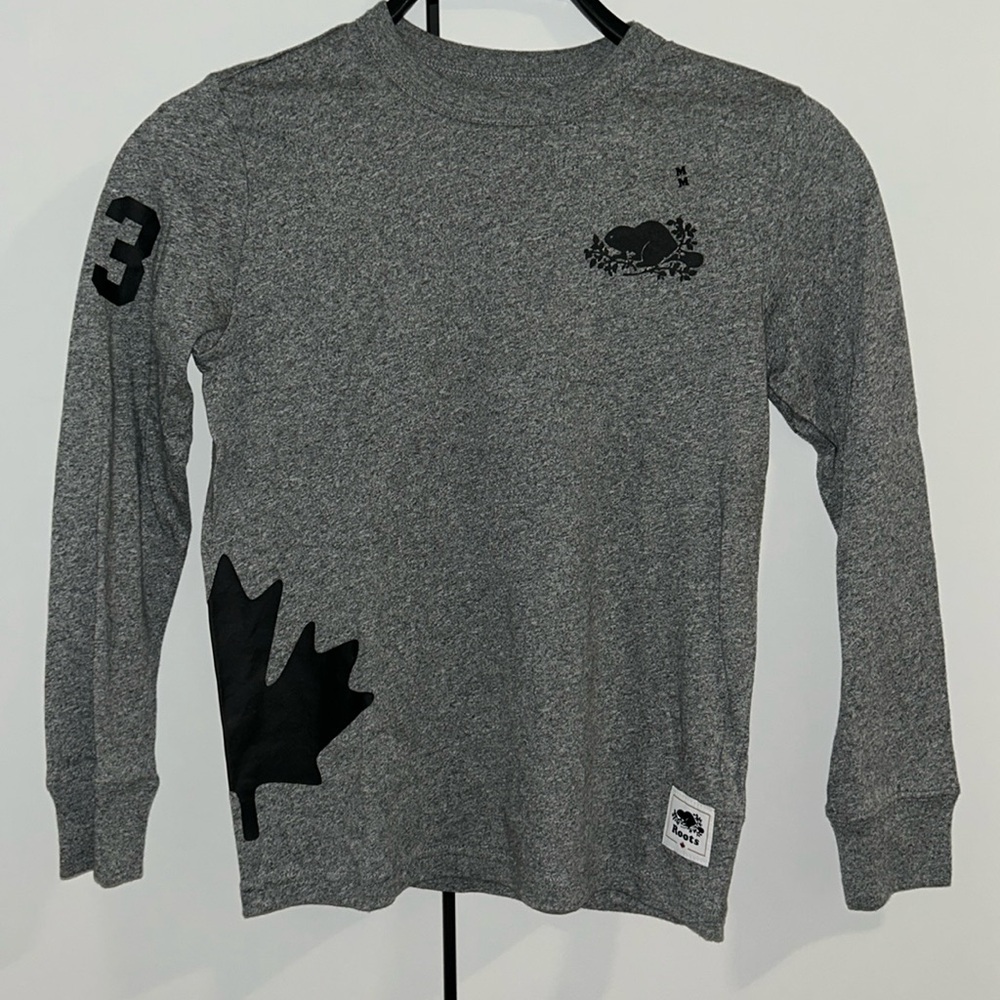 ROOTS KIDS Salt and Pepper Long-Sleeve